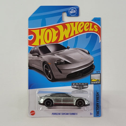 Hot Wheels - Porsche Taycan Turbo S (ZAMAC) [Walmart Exclusive]