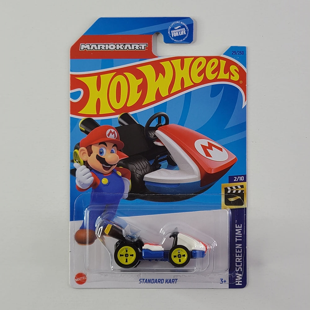 Hot Wheels - Standard Kart (Red & White) [2023]