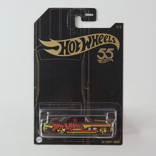 Hot Wheels - '66 Chevy Nova (Matte Black)