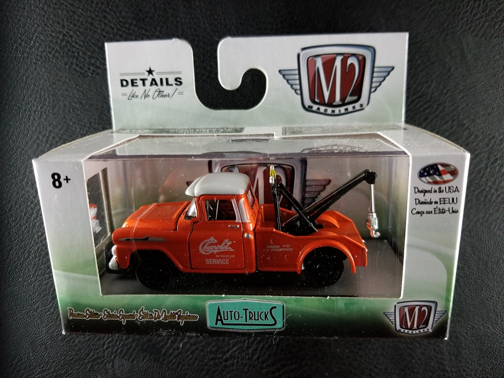 M2 - 1958 Chevrolet Apache Tow Truck (Orange) [Ltd. Ed. - 1 of 6888]