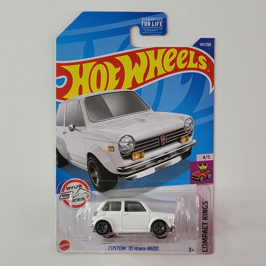 Hot Wheels - Custom '70 Honda N600 (White)