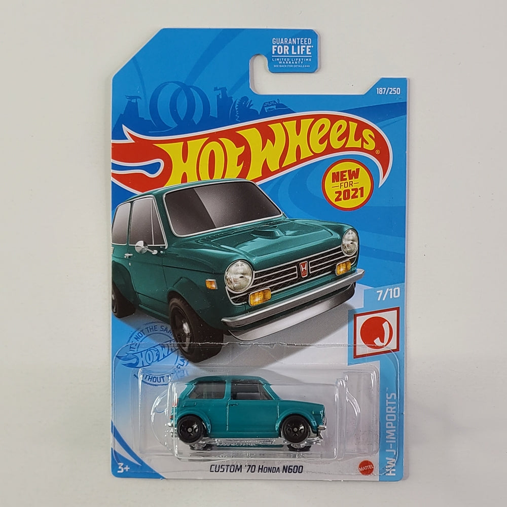 Hot Wheels - Custom '70 Honda N600 (Teal)