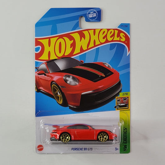 Hot Wheels - Porsche 911 GT3 (Guards Red)