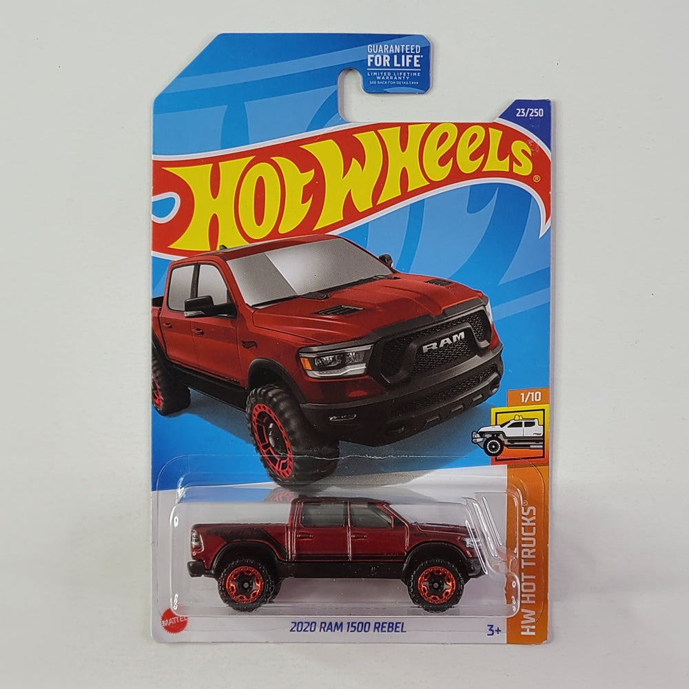 Hot Wheels - 2020 Ram 1500 Rebel (Metalflake Red)