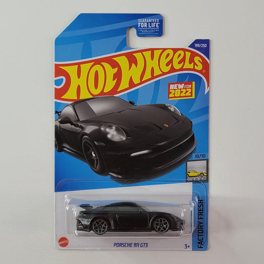 Hot Wheels - Porsche 911 GT3 (Jet Black)