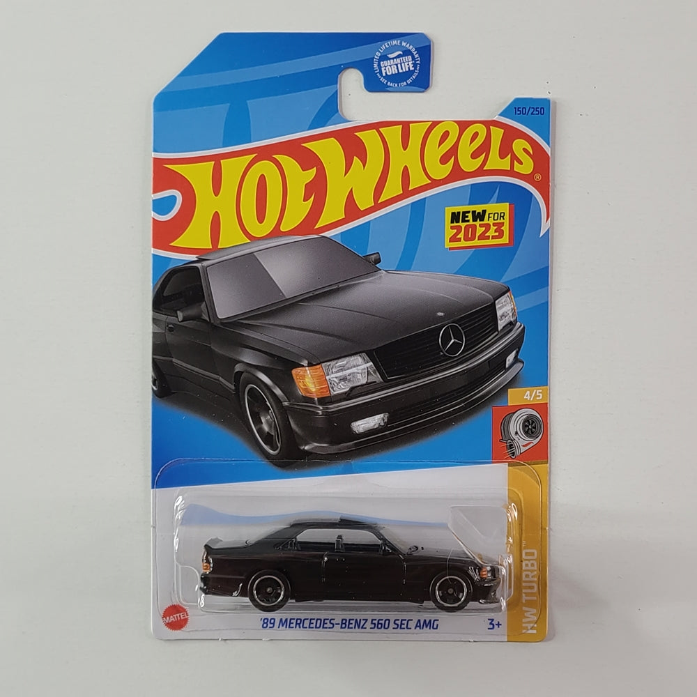 Hot Wheels - '89 Mercedes-Benz 560 SEC AMG (Black)