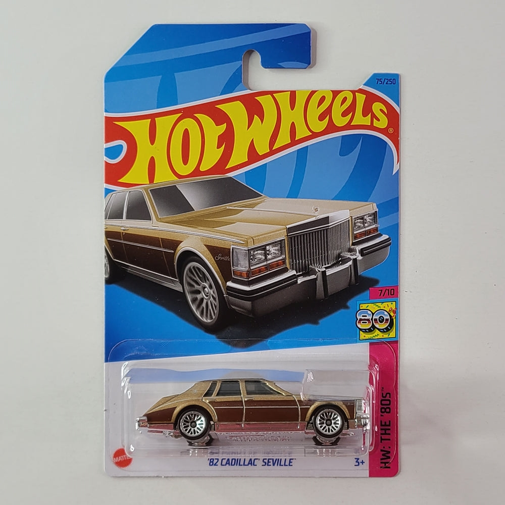 Hot Wheels - '82 Cadillac Seville (Metalflake Gold)