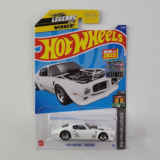 Hot Wheels - 1970 Pontiac Firebird (White) [Factory Sealed 2022 Set]
