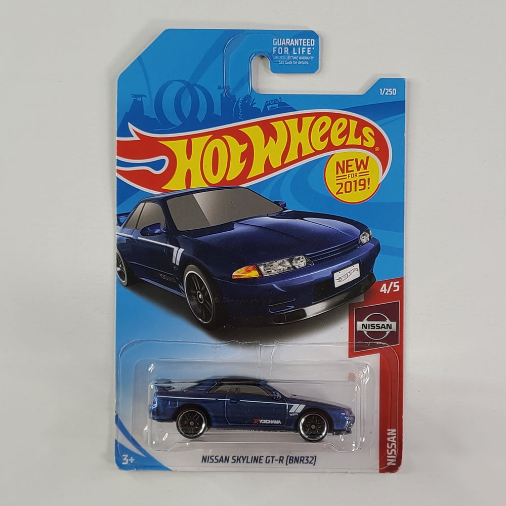 Hot Wheels - Nissan Skyline GT-R (BNR32) (Metallic Dark Blue)