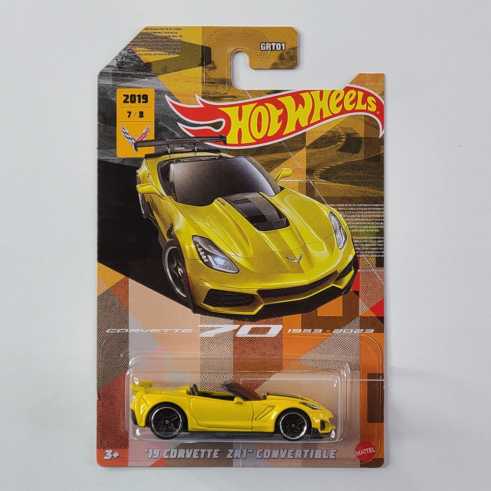 Hot Wheels - '19 Corvette ZR1 Convertible (Corvette Racing Yellow)