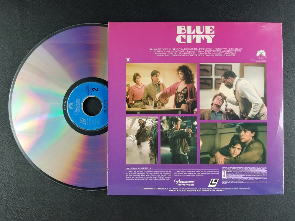 Blue City (1986, Laserdisc)
