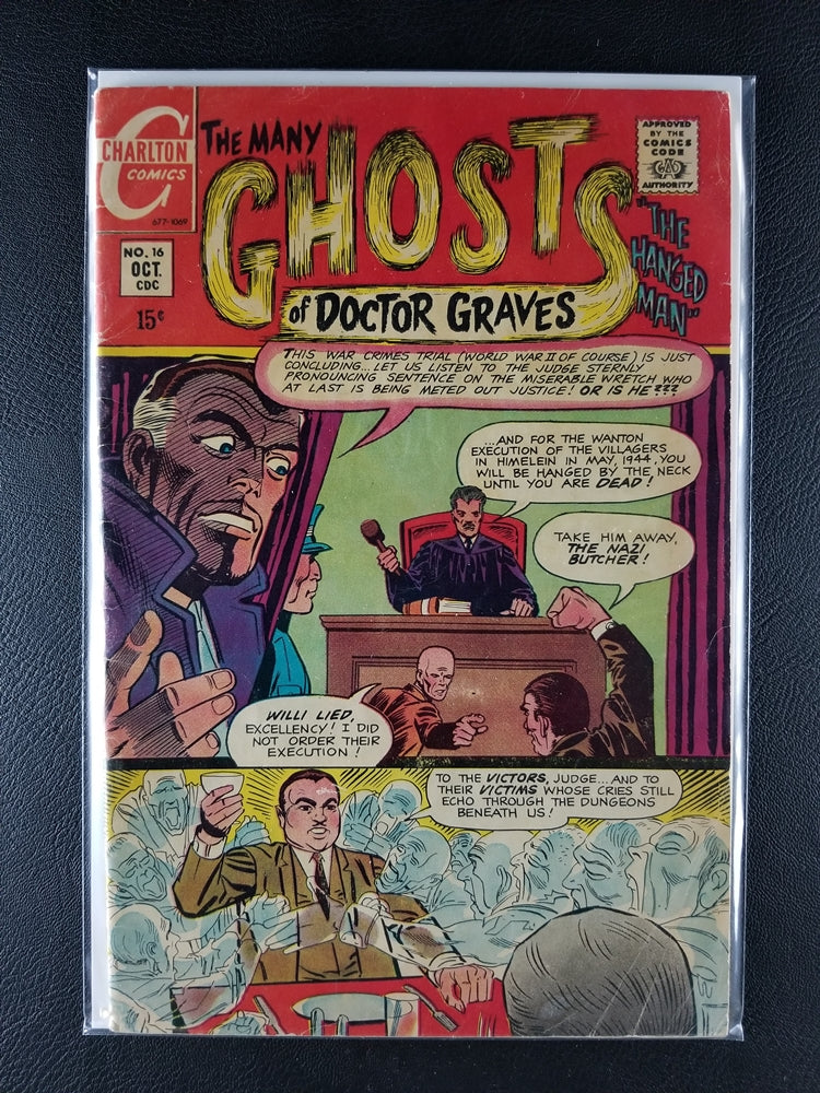 The Many Ghosts of Doctor Graves #16 (Charlton Comics Group, October 1969)