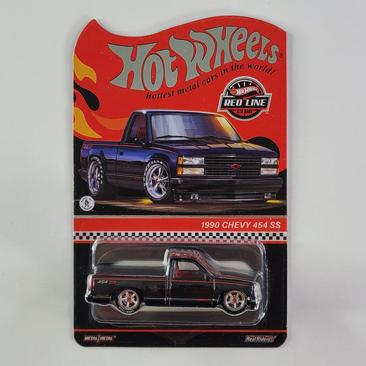 Hot Wheels - 1990 Chevy 454 SS (Spectraflame True Black) [2022 RLC Exclusive]