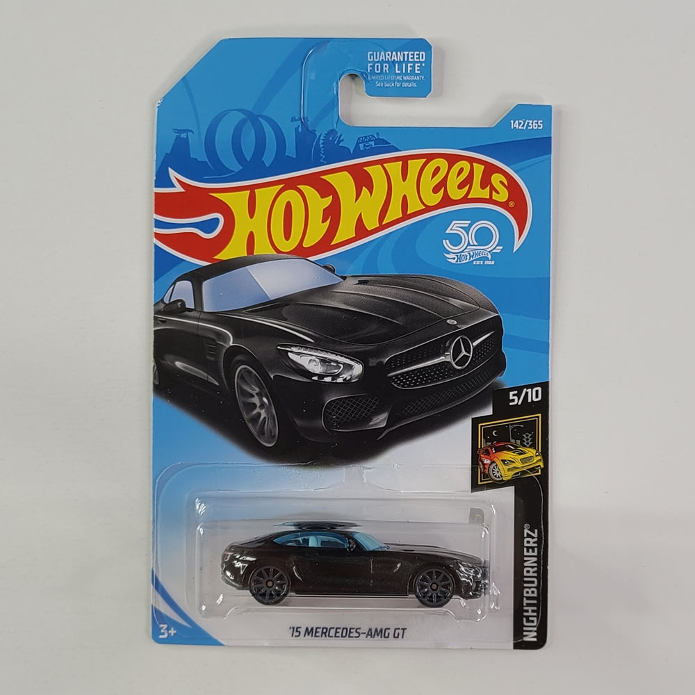 Hot Wheels - '15 Mercedes-AMG GT (Metalflake Black)