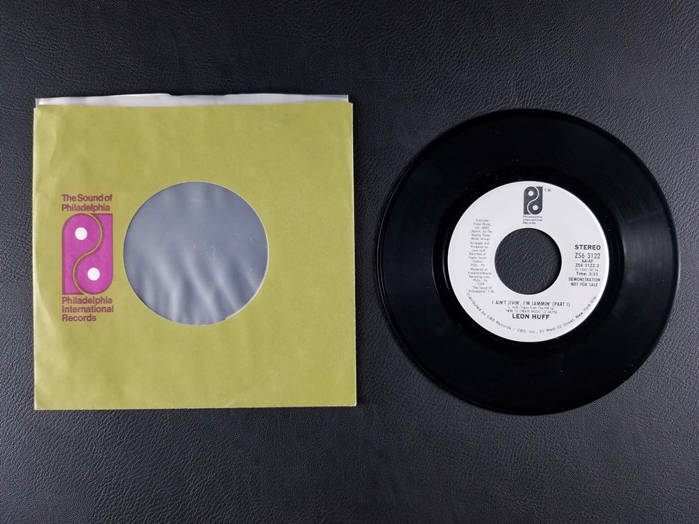Leon Huff - I Ain't Jivin', I'm Jammin' (1980, 7'' Single) [Promo]