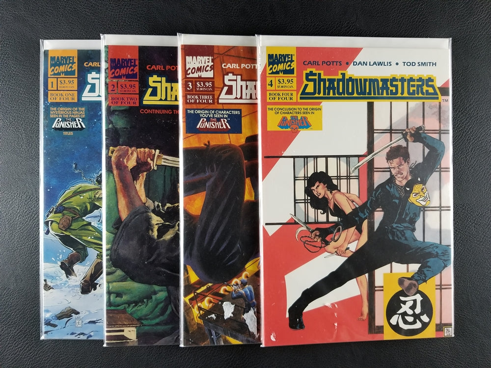 Shadowmasters #1-4 Set (Marvel, 1989-90)