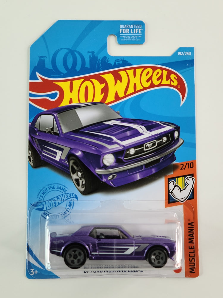 Hot Wheels - '67 Ford Mustang Coupe (Metalflake Purple)