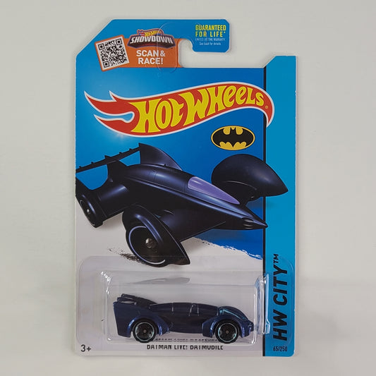 Hot Wheels - Batman Live! Batmobile (Metalflake Dark Blue)