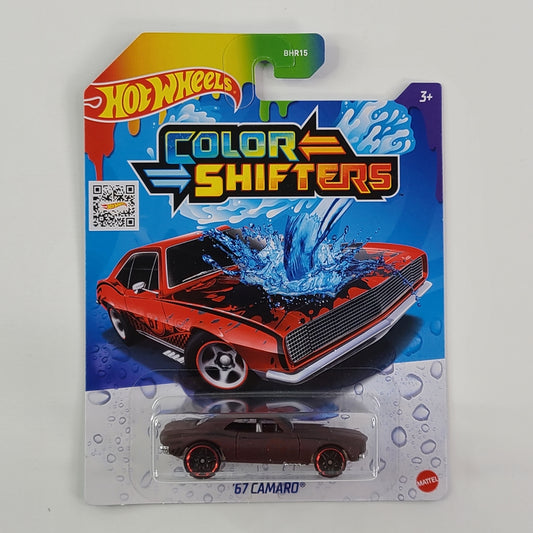 Hot Wheels Color Shifters - '67 Camaro (Metalflake Black)