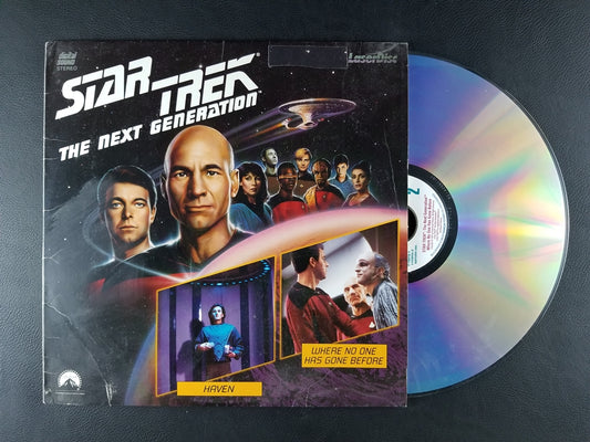 Star Trek: The Next Generation - Haven/Where No One Has Gone Before (1992, Laserdisc)