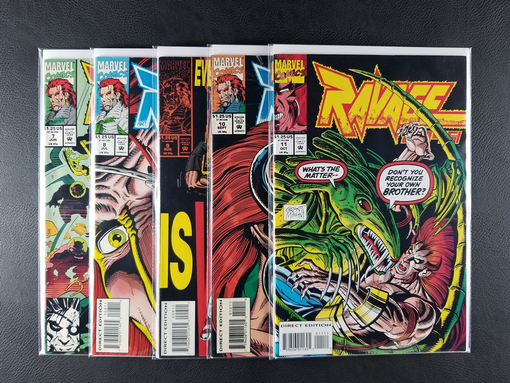 Ravage 2099 #7-11 Set (Marvel, 1993)