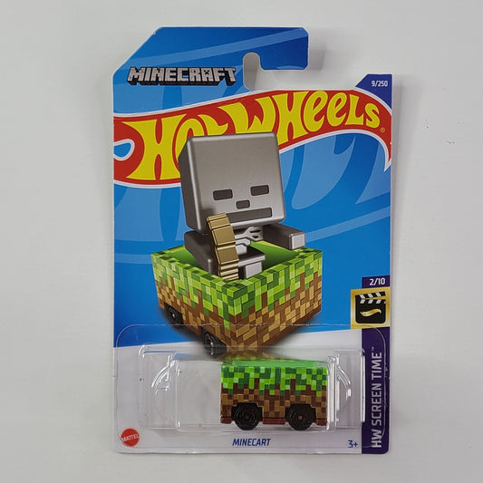 Hot Wheels - Minecart (Green) [Card Variant]