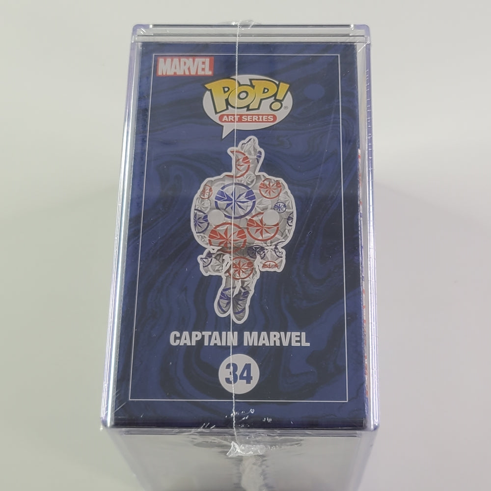 Funko Pop! Art Series - Captain Marvel #34 [Target Exclusive]