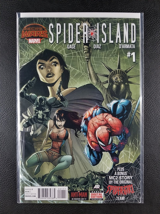 Spider-Island #1A (Marvel, September 2015)