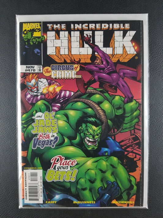 The Incredible Hulk [1st Series] #470 (Marvel, November 1998)