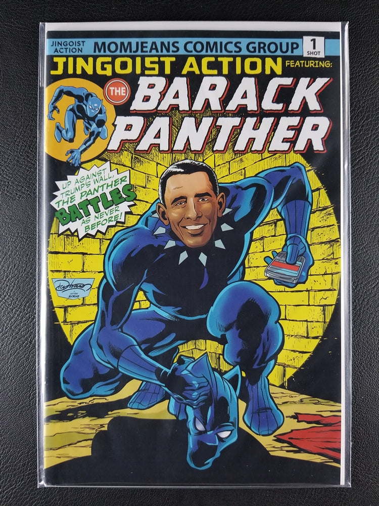 Barack Panther #1A (Antarctic Press, October 2018)