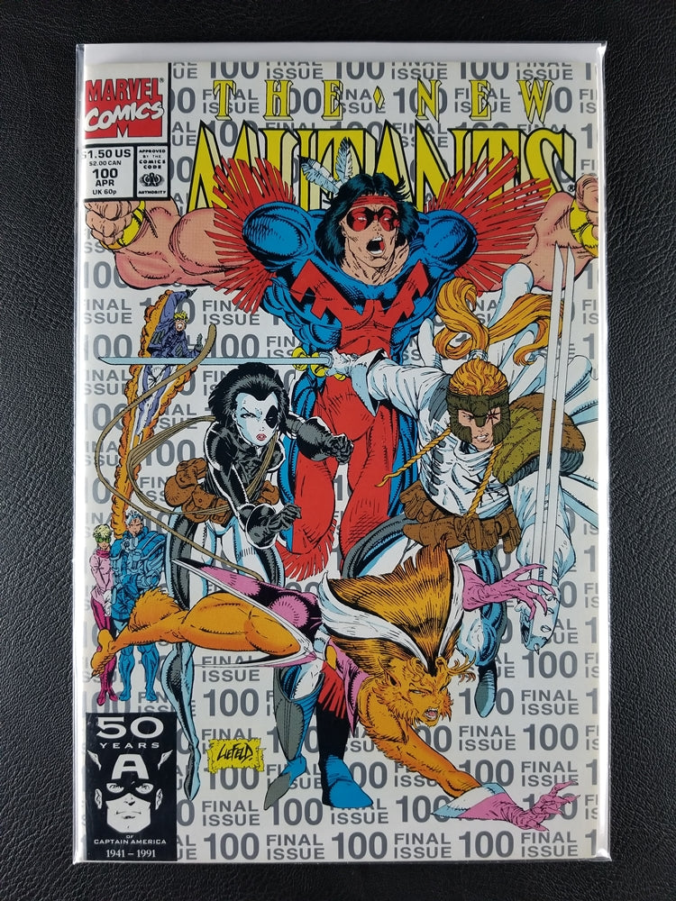 The New Mutants [1st Series] #100SILVER (Marvel, April 1991)