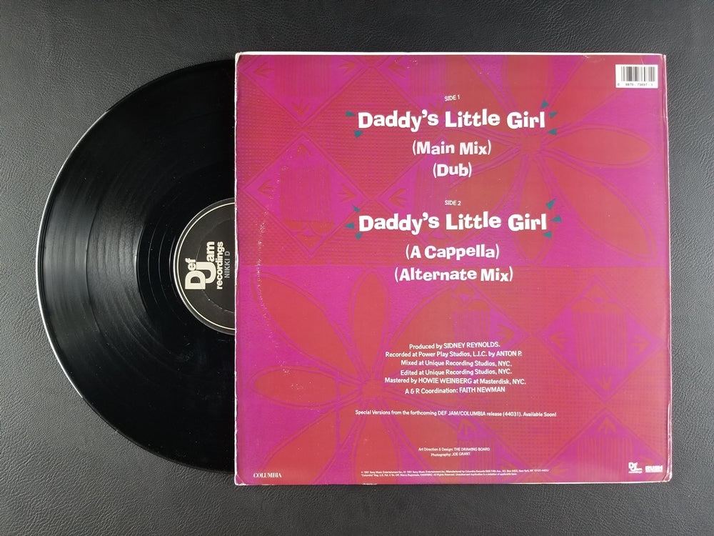 Nikki D - Daddy's Little Girl (1991, 12'' Single)