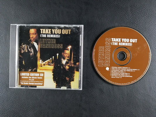 Luther Vandross - Take You Out (The Remixes) (2001, CD Single) [Limited Edition]