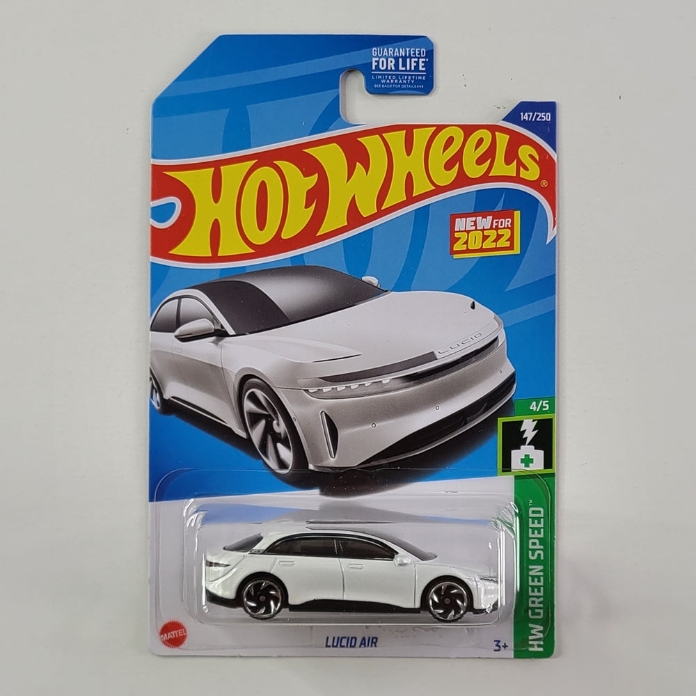 Hot Wheels - Lucid Air (Metalflake Stellar White)