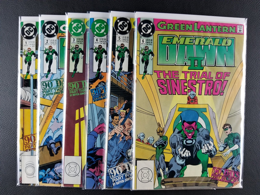 Green Lantern: Emerald Dawn II #1-6 Set (DC, 1991)