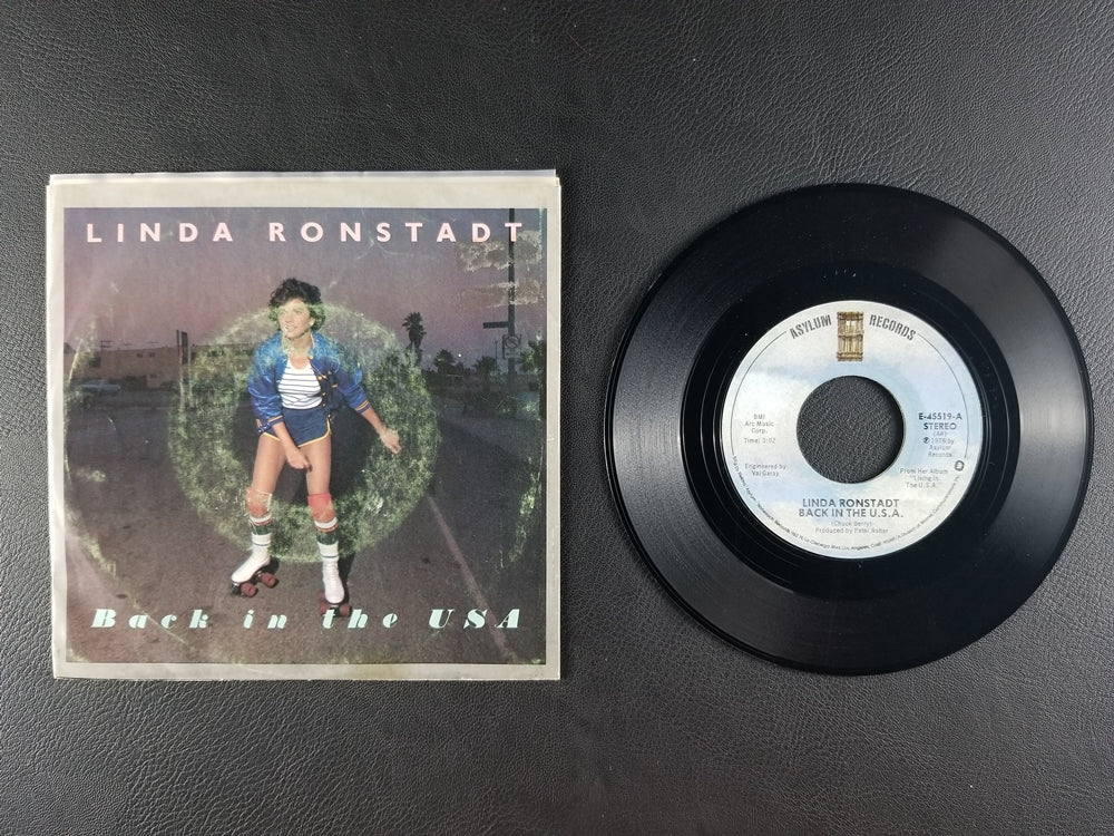 Linda Ronstadt - Back in the USA (1978, 7'' Single)