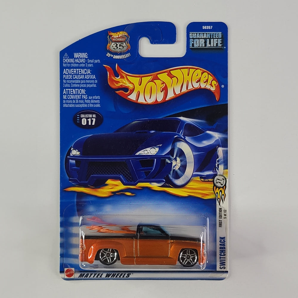 Hot Wheels - Switchback (Black & Orange)