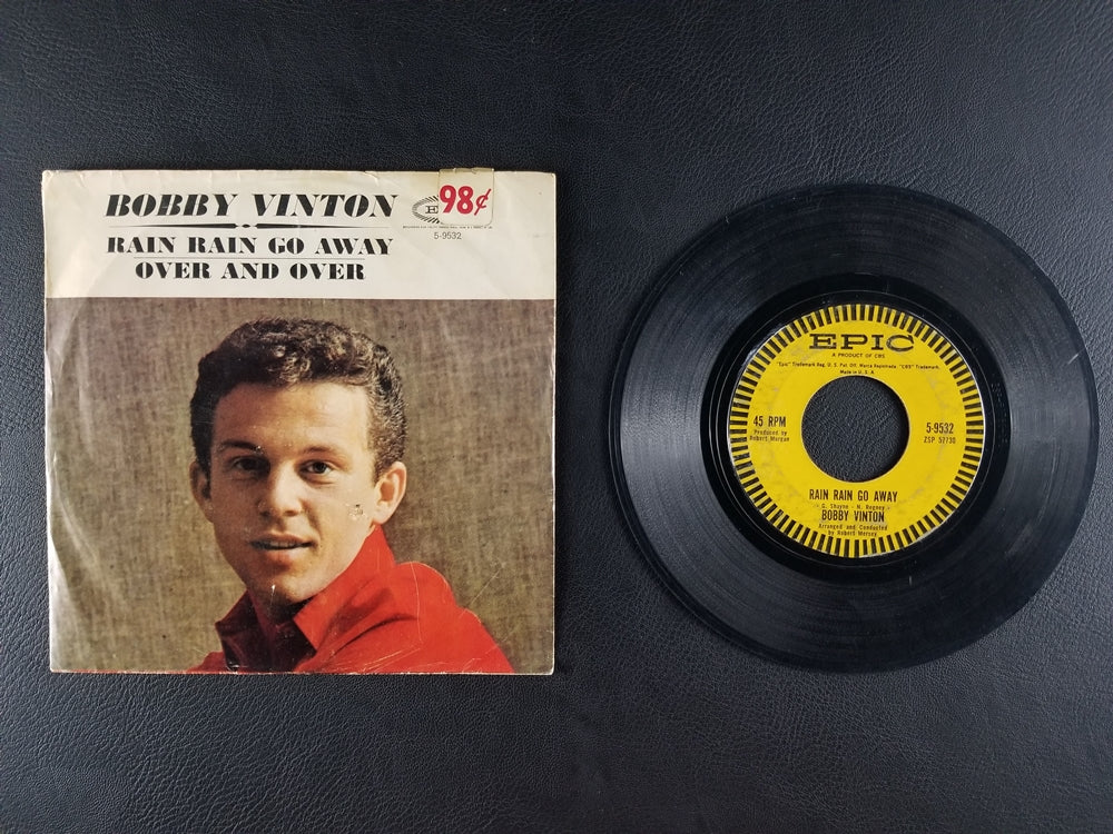 Bobby Vinton - Rain Rain Go Away / Over and Over (1962, 7'' Single)