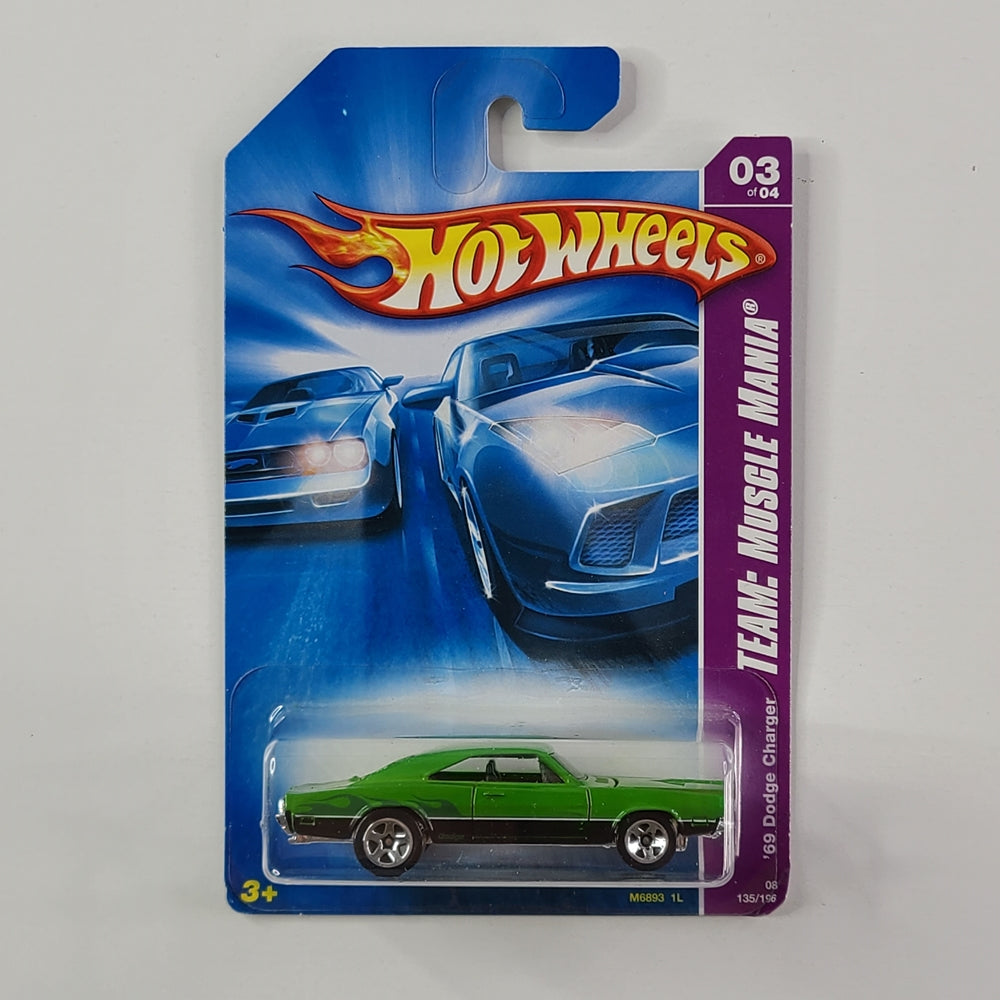 Hot Wheels - '69 Dodge Charger (Green)