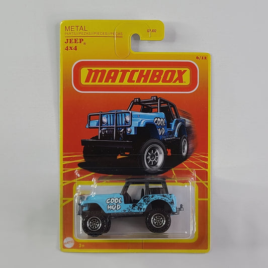 Matchbox - Jeep 4x4 (Light Blue) [Target Exclusive]