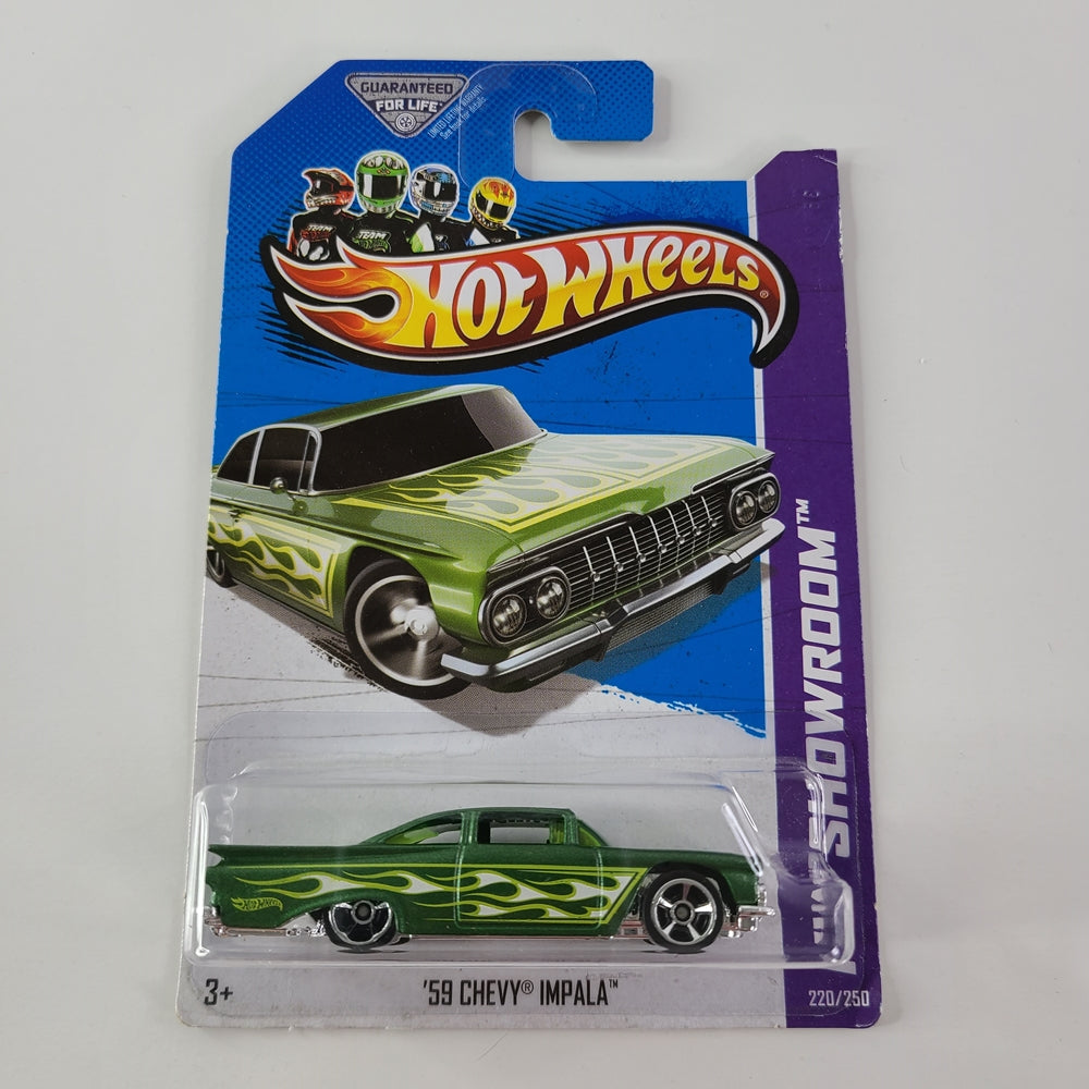 Hot Wheels - '59 Chevy Impala (Metalflake Green)