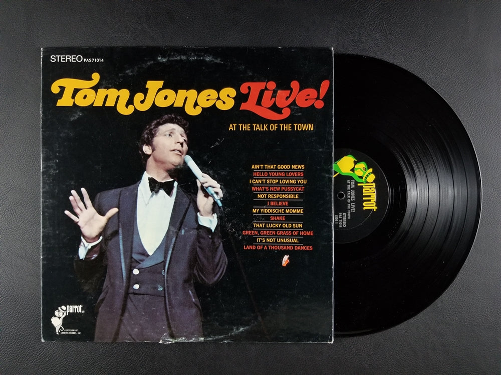 Tom Jones - Tom Jones Live! At the Talk of the Town (1967, LP)