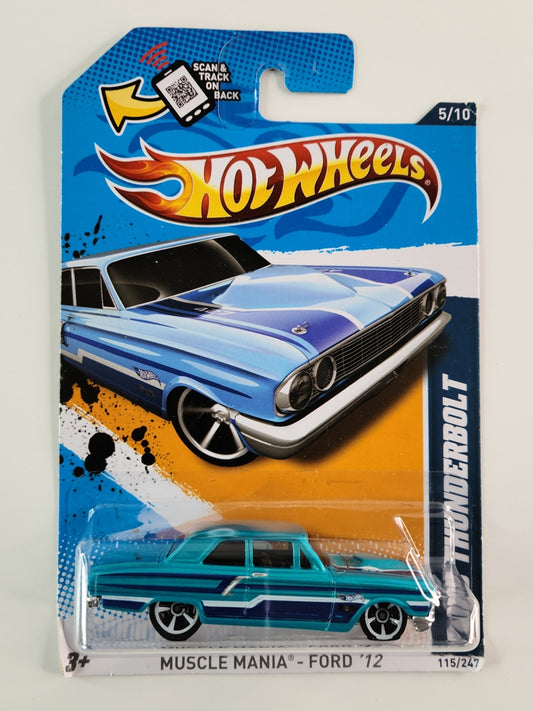 Hot Wheels - Ford Thunderbolt (Metalflake Teal)