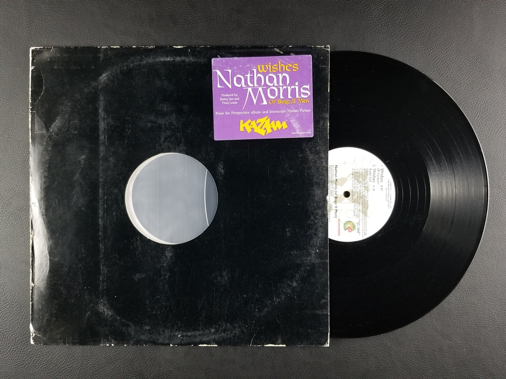 Nathan Morris - Wishes (1996, 12'' Single) [Promo]