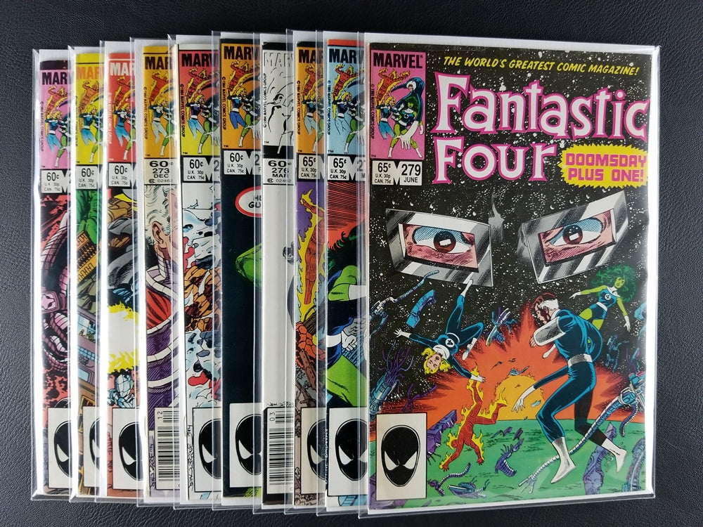 Fantastic Four [1st Series] #270-279 Set (Marvel, 1984-85)