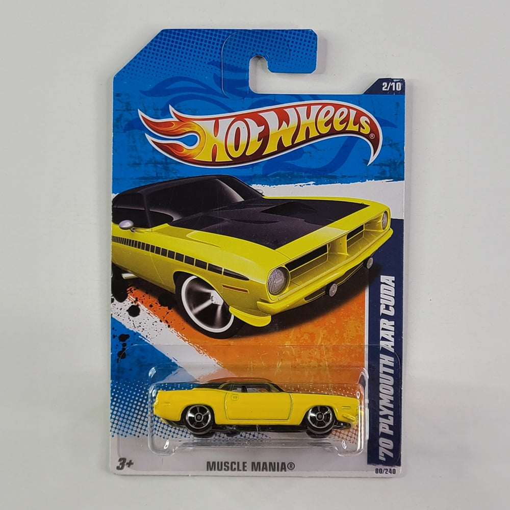 Hot Wheels - '70 Plymouth AAR Cuda (Yellow)