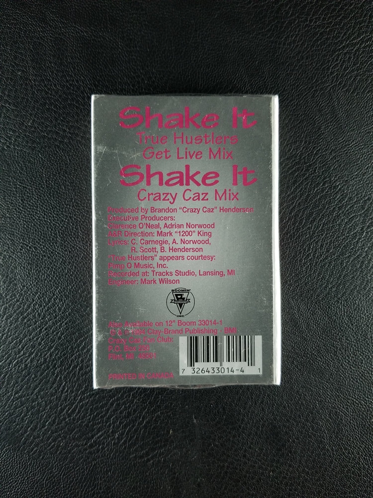 Crazy Caz - Shake It (1994, Cassette Single) [SEALED]