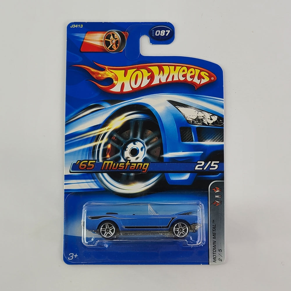 Hot Wheels - '65 Mustang (Pearl Blue)