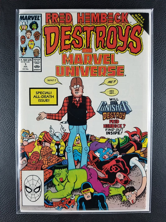 Fred Hembeck Destroys the Marvel Universe #1 (Marvel, July 1989)