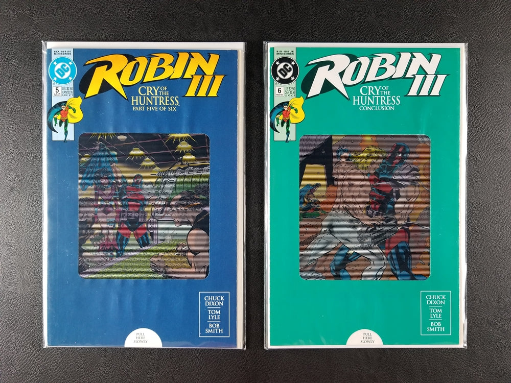 Robin III: Cry of the Huntress #3-6 Set ["U" Covers Set] (DC, 1993)